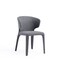 Manhattan Comfort Conrad Woven Tweed Dining Chair in Grey - Set of 4 2-DC031-WGY - alternate 7